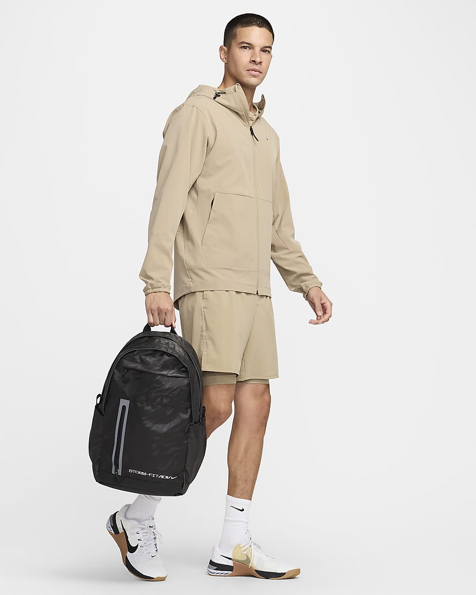 Nike beige backpack best sale